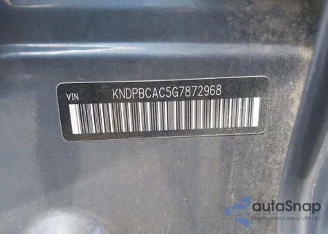 2016 Kia Sportage Lx z USA, uszkodzony, nr VIN KNDPBCAC5G7872968